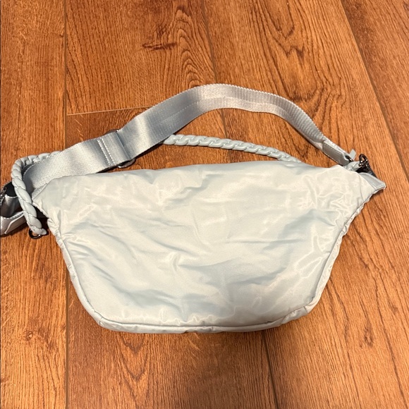 MZ Wallace Silver Blue Crosby Sling Bag NEW!! - Picture 6 of 6